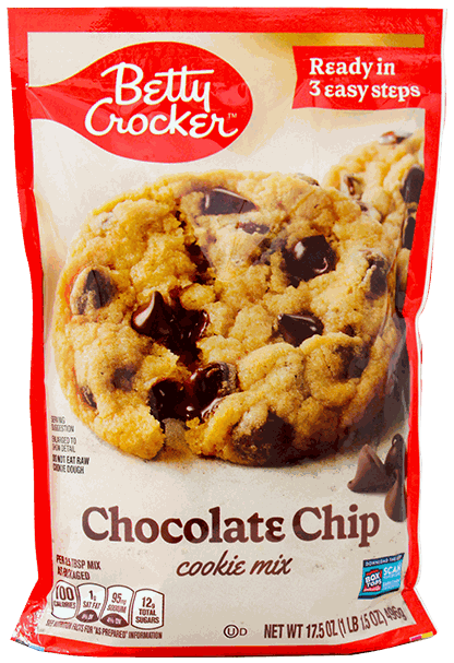 BETTY CROC CHOC.CHIP COOKIE MIX 17.5 OZ