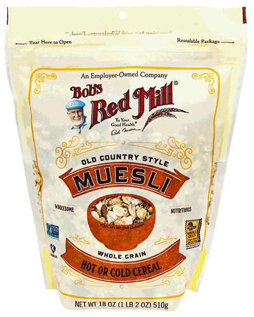 BOB RED MILL CRUNCHY MUESLI 18 OZ