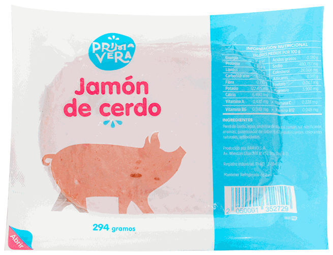 JAMON DE CERDO PRIMAVERA