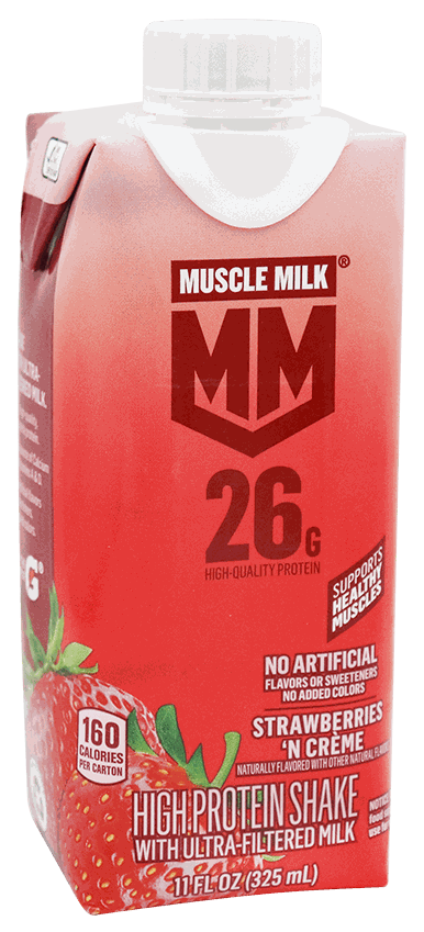 MUSCLE MILK STRAWBERRIES 11 OZ