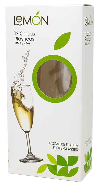 Soluciones Copa Plastica Champag Fl12 UND