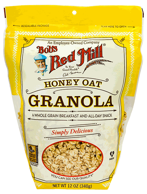 BOB RED MILL HONEY OAT GRANOLA 12 OZ
