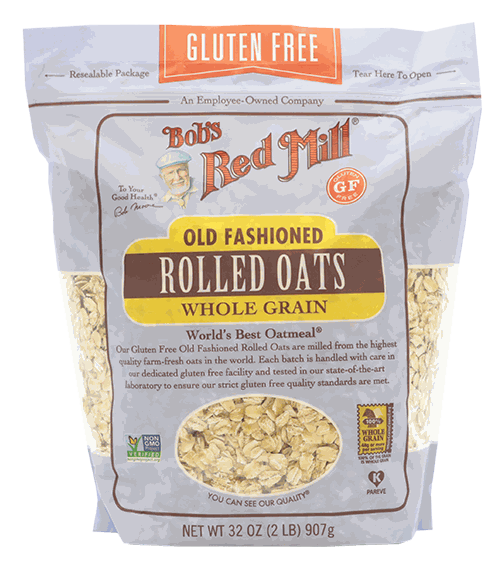 BOB RED MILL G/F ROLLED OATS 32 OZ