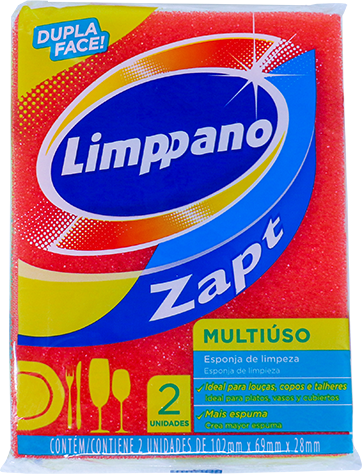 Limppano Esponja Zapt Dupla Face2 UND