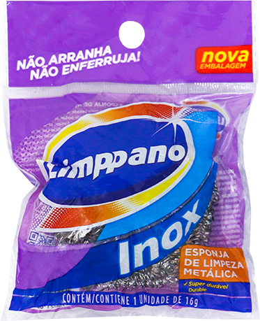 Limppano Esponja Acero Inox1 UND