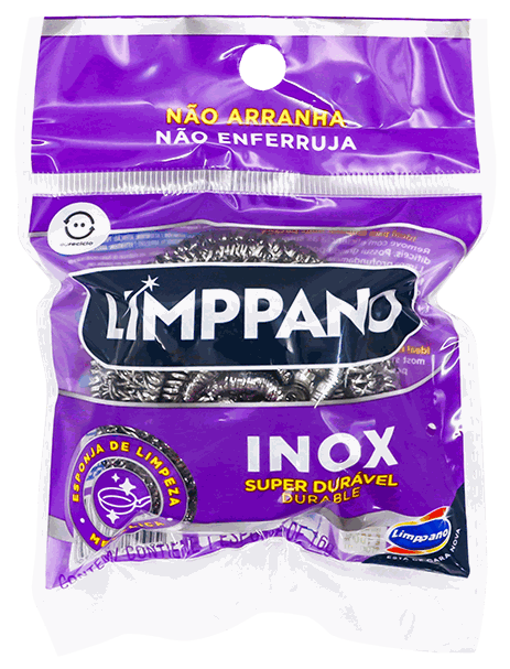 LIMPPANO ESPONJA ACERO INOX 24/1 UN