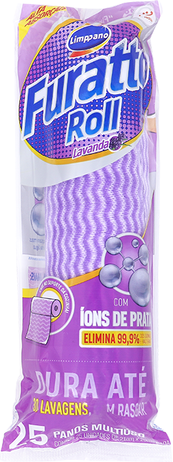 Limppano Pano Furatto Roll Lavanda12 UND