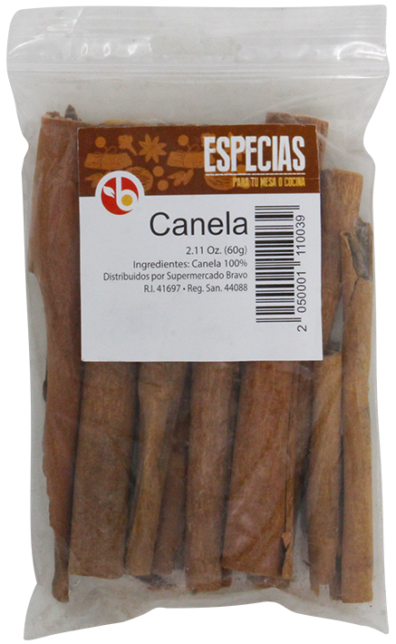 BRAVO CANELA SOBRE 60 GR