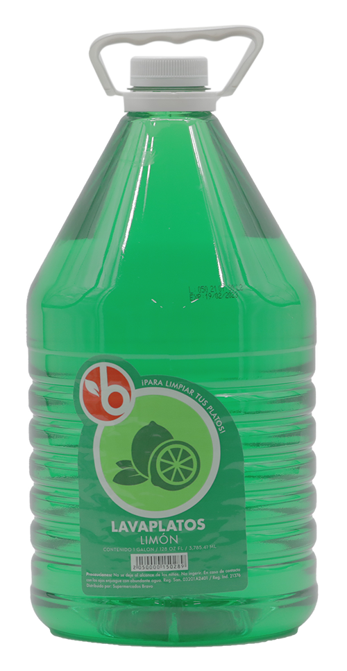 Bravo Lavaplatos Liq. Limon1 GL