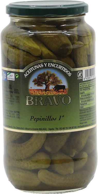 BRAVO PEPINILLOS 1000 GR