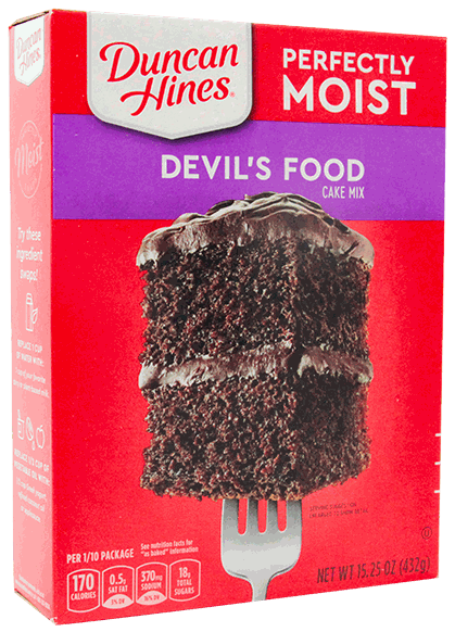 DUNCAN HINES MIX BIZCH DEVILS FOOD 432G