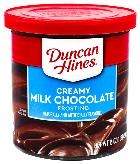 DUNCAN HINES FROSTING MILK CHOCO 16 OZ