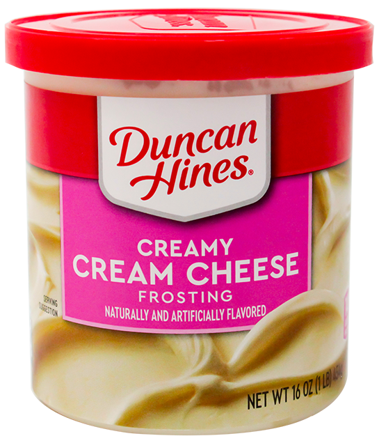 DUNCAN HINES FROSTING CREAM CHEESE 16 OZ