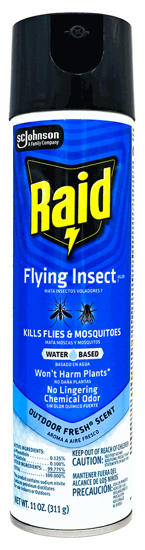 RAID FLYING INSECT OUTDOOR FRESH 11 OZ