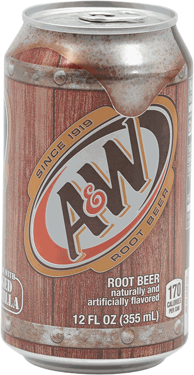 A&w Root Beer Lata 12 OZ