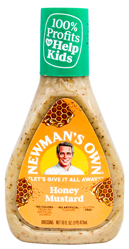 Newman Honey Mustard Lt Dressing16 OZ