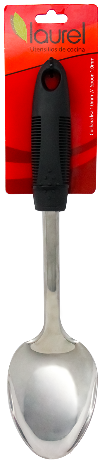 Laurel Cuchara Lisa Inoxidable GomaPAQ