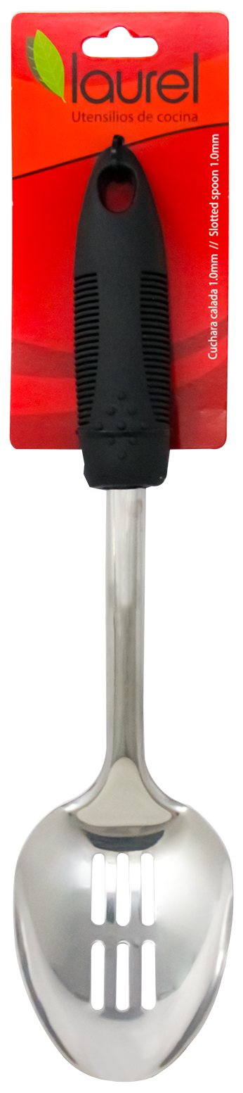 Laurel Cuchara Calada Inoxidable GomaPAQ