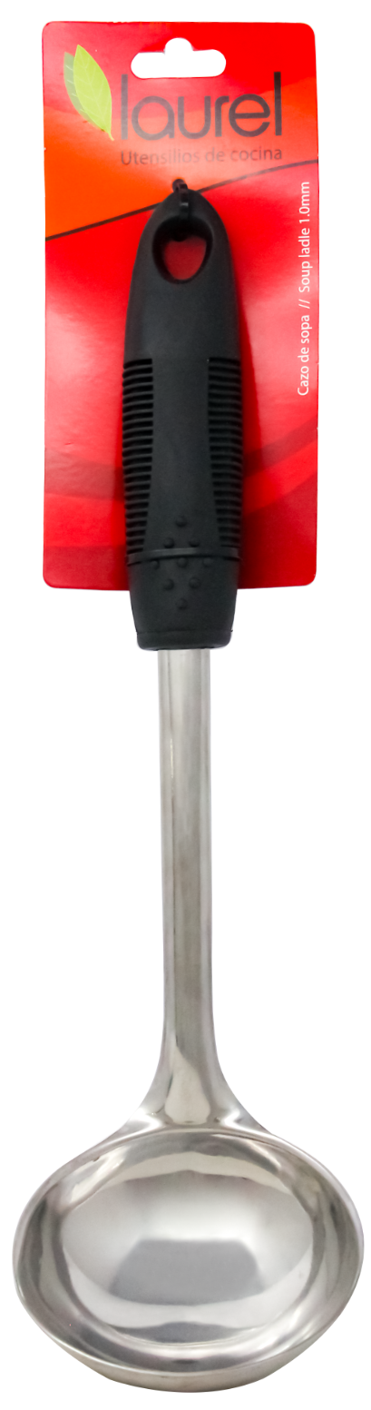 LAUREL CUCHARON SOPA INOX/GOMA 521117