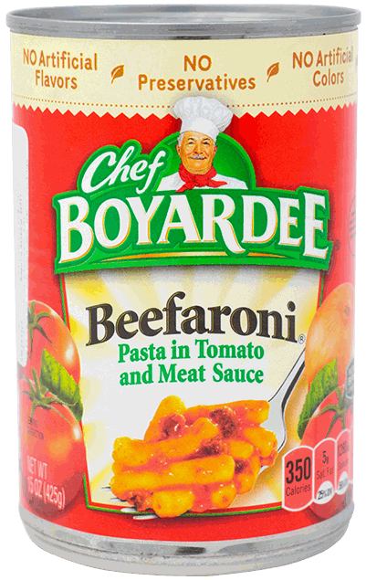 CHEF BOYARDEE BEEFARONI 15 OZ
