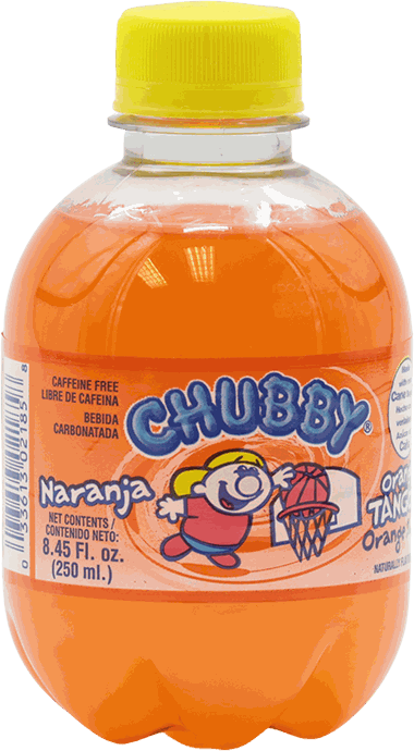 CHUBBY NARANJA 8 OZ