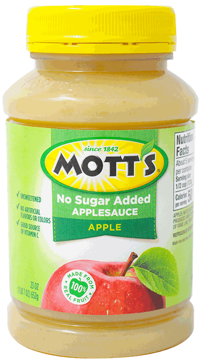 MOTTS APPLE SAUCE PET 23 OZ