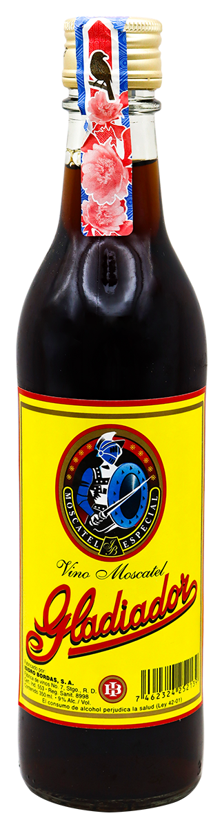 GLADIADOR VINO MOSCATEL 350ML