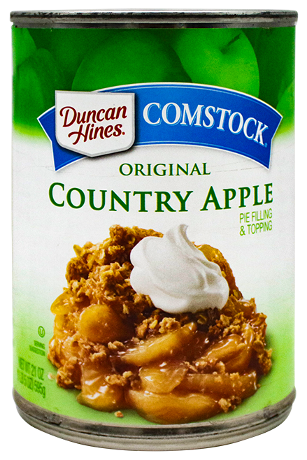 COMSTOCK APPLE PIE FILLING 21 OZ
