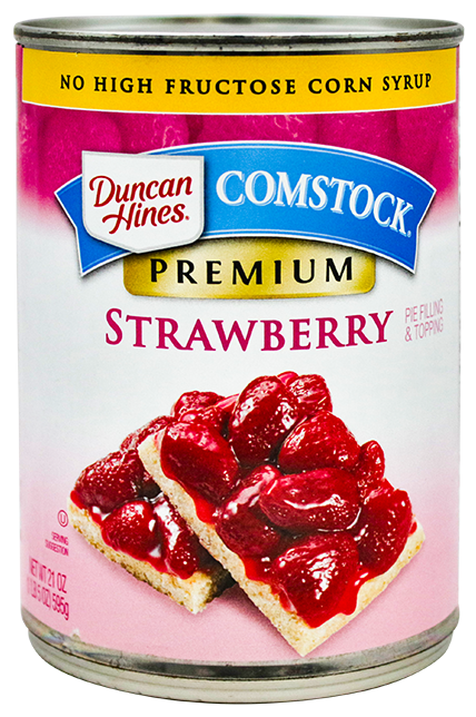 COMSTOCK STRAWBERRY FILLING 21 OZ