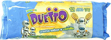 DUETTO VAINILLA MULTIPACK 336 GR