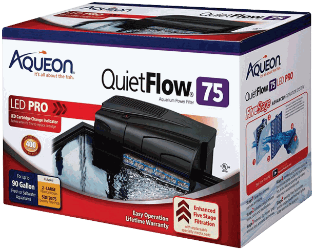 AQE FILTRO QUIET FLOW 55/75 GL