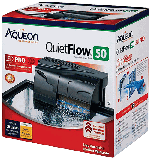 AQE FILTRO QUIET FLOW 50 GL