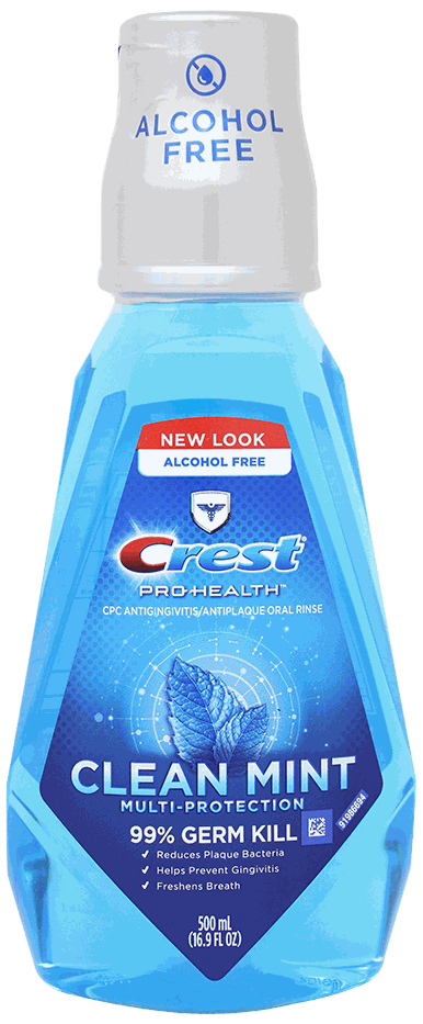 Enjuague Bucal Prohealth Clean Mint Crest500 ML
