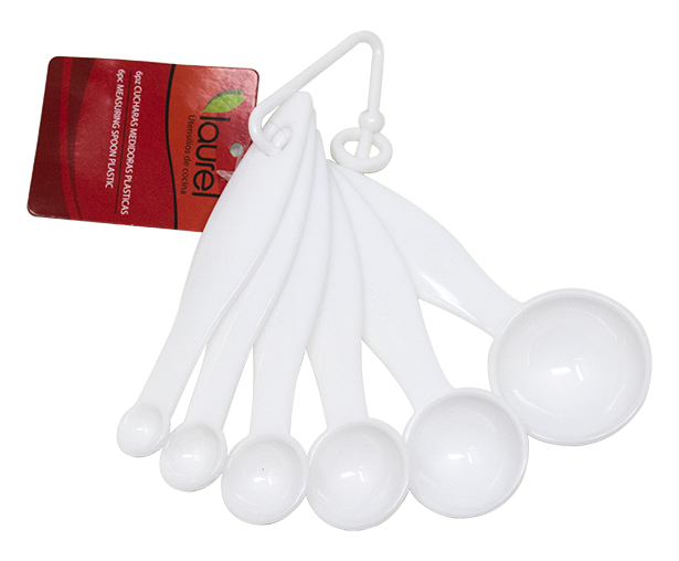 CUCHARA P/MEDIR PLAST.6PZ 521047