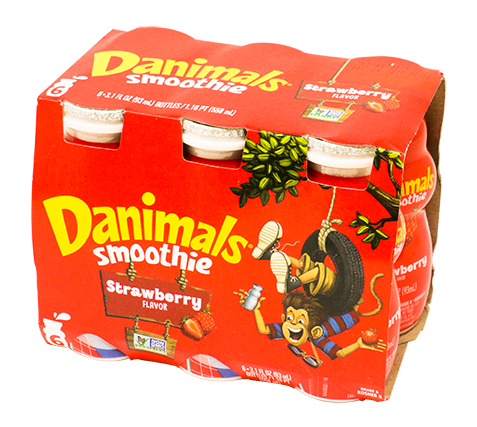 Dannon Danimals Straw3.1 OZ