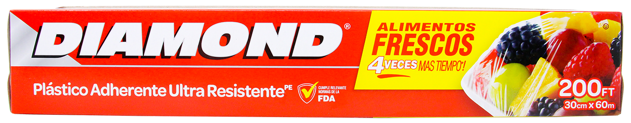 Diamond Papel Plastico200 FT