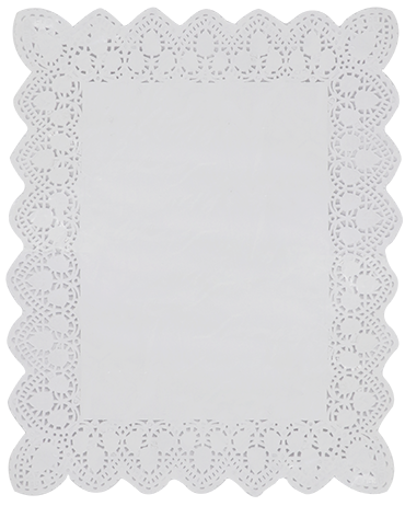 Doiles Blanco Rectangular 31x38cm10 UND