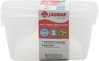 JAG ENVASE PLAST. 3PZ RECT.0651