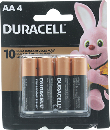 Duracell Alk AA4 UND