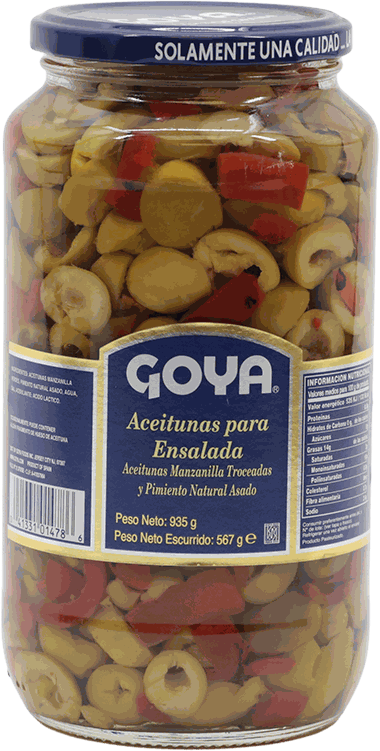 GOYA ACEITUNAS P/ENSALADA 935 GR