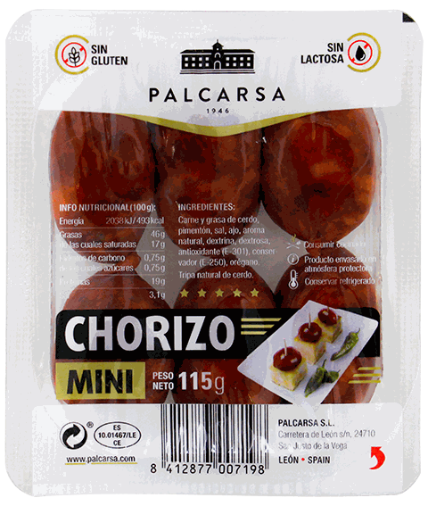 PALCARSA CHORICITOS 115 GR
