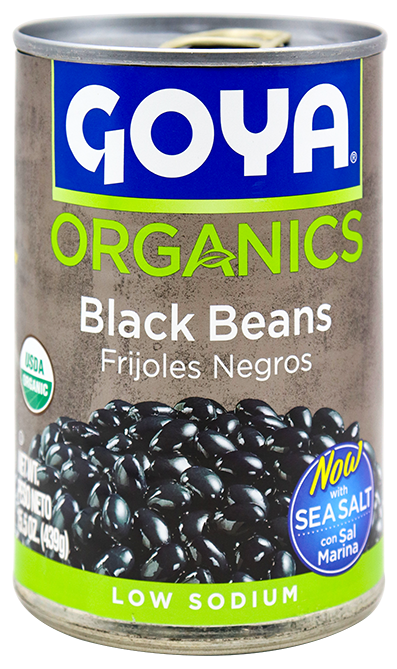 GOYA HABICHUELAS NEGRAS ORGANICA 15,5 OZ