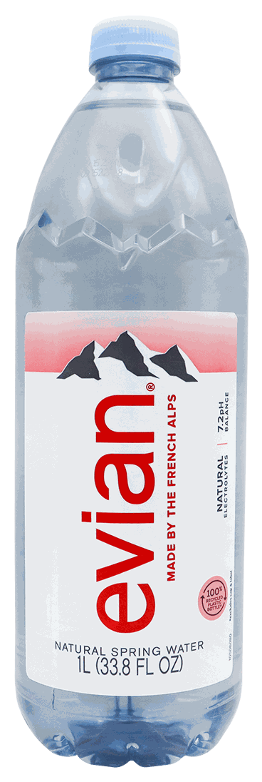 EVIAN AGUA 1 LT
