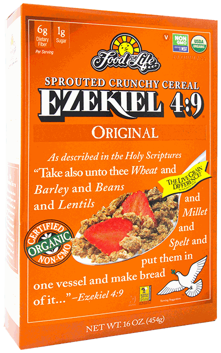 FDLIFE SPROUTED W/G CEREAL ORIG. 16 OZ