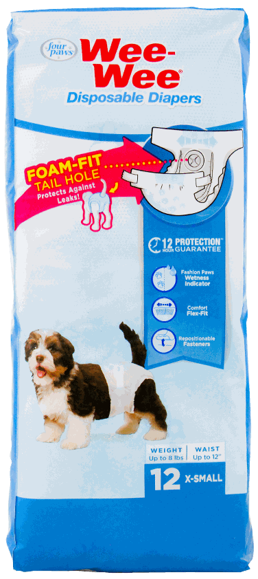 FOUR PAWS PADS PERRO XSMALL 12/1