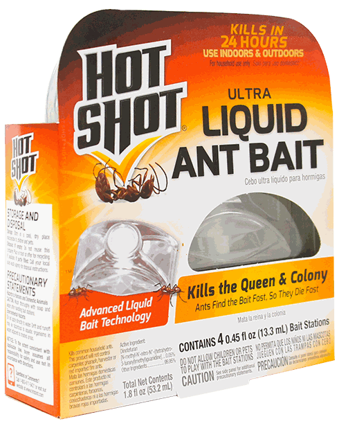 HOT SHOT LIQUID ANT BAIT 0.45 OZ