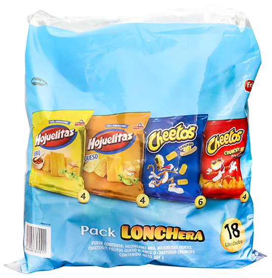 FRITO LAY PACK LONCHERA 362 GR