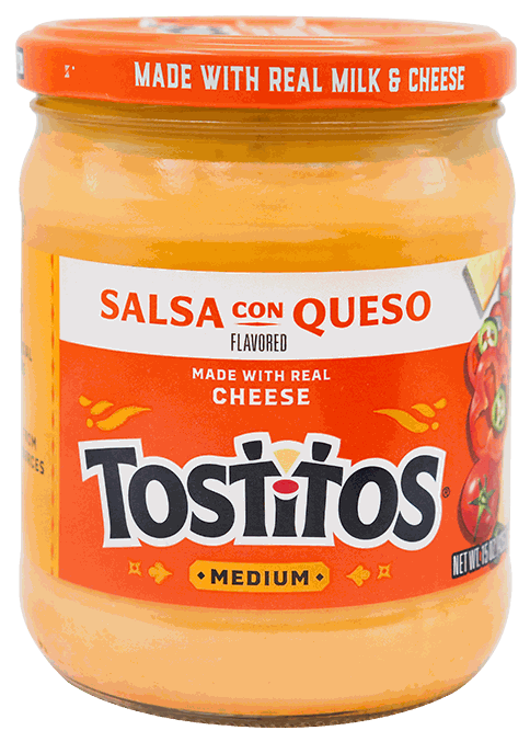 FRITO LAY TOSTITOS SALSA C/QUESO 425 GR