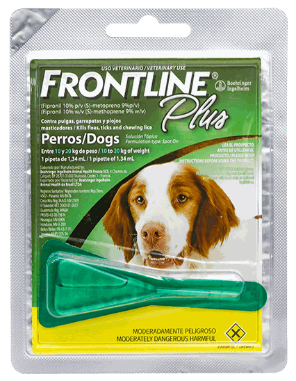 FRONTLINE PLUS 1.34 ML (10-20 KG)