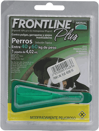FRONTLINE PLUS 4.02 ML (40-60 KG)